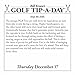 Bill Kroen's Golf Tip-a-Day 2015 Calendar