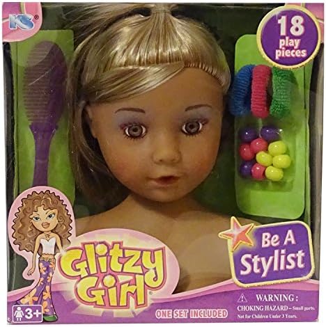Glitzy Girl-Be a Stylist, Hispanic, 18 play pieces-
