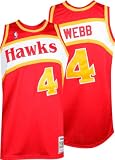 Spud Webb Mitchell & Ness Authentic 1986-1987 Road Atlanta Hawks Jersey