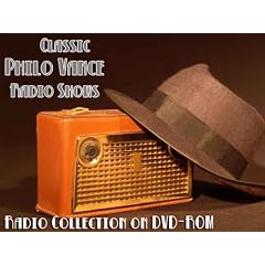 96 Classic Philo Vance Old Time Radio Broadcasts on DVD (over 42 Hours 15 Minutes running time)