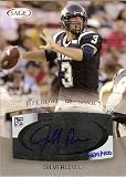 Jeff Rowe 2007 Sage Autographed Rookie Card - RARE Silver Version