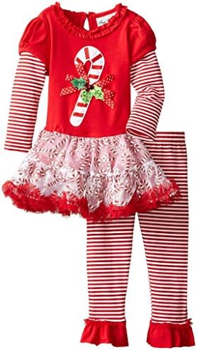 Christmas Costumes Baby Girl's Sets Lollipop Candy 2 Piece Christmas Set 120