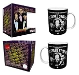 THREE STOOGES CREDITS GIFT BOXED CERAMIC MUG