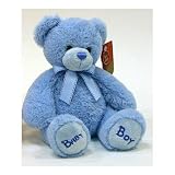 Supersoft New Baby BOY Teddy Bear by Keel Toys - 17cm