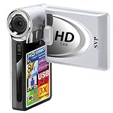 SVP T400-Silver 1280x720p True HD Camcorder with 2.4 LCD