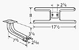 Burner Asmby, H Twn 2.25 , Ss, 17.25 X 8; Ellipse, Prochef