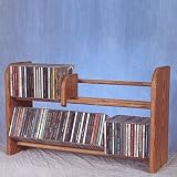110 CD Storage Rack Finish: Unfinished
