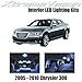 XtremeVision Chrysler 300 / 300C 2005-2010 (7 Pieces) Cool White Premium Interior LED Kit Package + Installation Tool