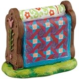 New!  Jim Shore Village for Department 56 Handmade Quilts Accesssory