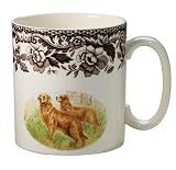 Spode Woodland Hunting Dogs 9-Ounce Mug, Golden Retriever