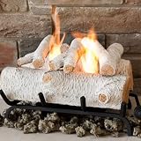 18" Convert-To-Gel Log Set for Traditional Fireplaces - Birch