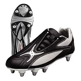 GILBERT Vision XV Backs 6 Stud Men's Rugby Boots (873607-2/3-X), UK6