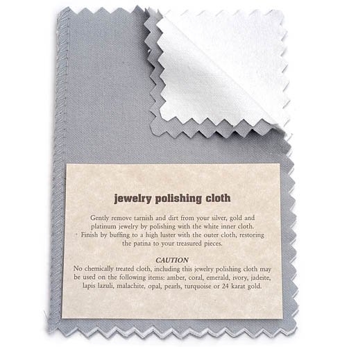 Polishing Cloth for Silver Gold and Platinum Jewelry