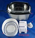 Kendal NewModel 7810 (black) DIGITAL ULTRASONIC JEWELRY CLEANER WATCH CD DVD