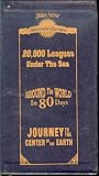 Jules Verne Adventure Classics Boxed Set of 3 VHS Movies (20,000 Leagues under the Sea, around the World in 80 Days, Journey to the Center of the Earth)