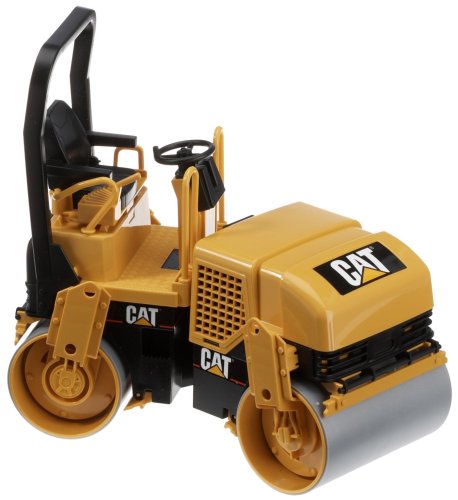 Childrens Toyshop  Toys : Bruder 02433 Caterpillar Asphalt Drum Compactor