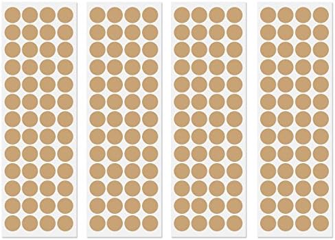 Golden Wall Stickers Dots(208 Decals)-Nursery Wall Decals-Removable Wall Decals-Easy Peel & Stick-No Damage to The Wall-Free Design Wall Art Stickers-Wall Stickers For Kids