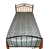 Reversible Pashmina Bedspreads Twin Size Indian Bedding Coverlet Sofa Throw