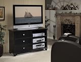 Melody Black Entertainment Console (Platinum Service Shipping)