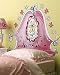 Girly Flowers Pink Head board Big Mural by Wallies