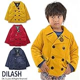 (ディラッシュ) DILASH 冬'15 デニム＆コーデュロイボアPコート 80 マスタード