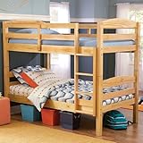 Brandon Pine Bunk Bed - Homelegance Furniture