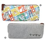 スーパーマリオ フラットペンポーチA イラスト