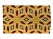 Kitchen & Housewares : Door mat Mediterranean Flower pi w. rubber