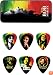 Dunlop Bob Marley Rasta Man Pick Tin with 6 Medium Picks