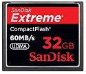 Sandisk Compact Flash Speicherkarte Extreme 32GB 60MB Edition (Retailverpackung)