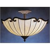 Tiffany 2 Light Semi-Flush by Kichler