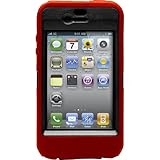 OtterBox Defender Case for iPhone 4 (Red/Black, Fits AT&T iPhone)