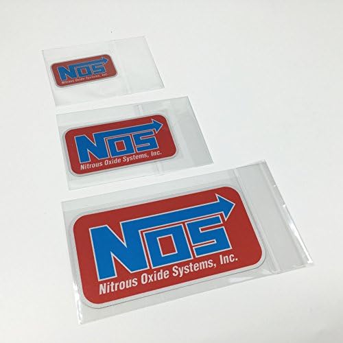 1lot(3pcs) Car Styling Asphalt Injection NOS Sticker Decals for Car Motor Helmet Bike 93x90mm