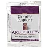 Arbuckle's Fine Roasted Coffee, Chocolate Raspberry, Ground, 1.3-Ounce Bag (Pack of 30)