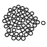 uxcell　Oリング　ニトリルゴム（NBR）　フォークシール　自動車機械　9mm 内径　ホールシール　シール