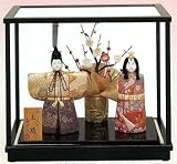 ひな人形 真多呂 作 木目込 雛人形 古今立雛・本金立雛 桜花立雛ケース入セット