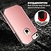 iPhone 8 case, E LV iPhone 7 Case Shock-Absorption / High Impact Resistant Rugged Hybrid Armor Protection Defender Case Cover for Apple iPhone 8 / iPhone 7 [ROSE GOLD/BLACK]