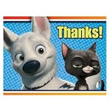 Disney's Bolt Thank You Cards (8 count)