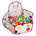 Babrit Extra Large Ball Pit Pool Play Tent Kids Folding Play House Indoor and Outdoor Playpen for Children(150cm,Balls not included)