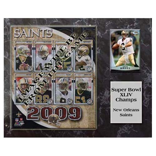 New Orleans Saints Super Bowl XLIV Champions Plaque-  12x15