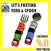 Let's Pretend Fork & Spoon with Free Track from Thomas the Tank Engine and Friends Wooden Railway Train System