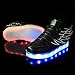 Luckfugui Toddler Little/Big Kid Boy Girl USB Flashing LED Light Shoes Sneaker
