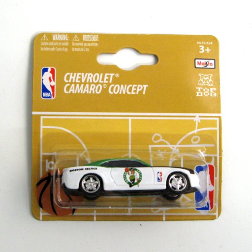 NBA Boston Celtics Chevy Camaro 1:64 style