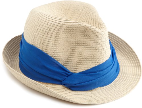 Eugenia Kim Women's Paper Braid Fedora Hat