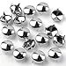 100pcs DIY Silver 9mm Cones Studs Spots Punk Nail heads Spikes for Bag Shoes Bracelet(Copper)