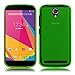 Cbus Wireless 3x Semi Transparent TPU Flex-Gel Cases Covers for BLU LIFE PLAY 2 - Semi Transparent Purple, Green, Pink