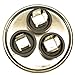 CAPACITOR 60+3 MFD 370 VAC ROUND ONETRIP PARTS® REPLACEMENT FOR RHEEM RUUD WEATHERKING 43-25133-09