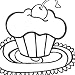 PaintaDoodle 12 x 12 Cupcake 03 Painting Kit RS.3487.00