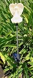 GTMax Solar Powered Angel Figurine Garden Stake Color Changing Light E2180 (set of 2)