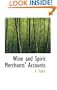 Wine and Spirit Merchants' Accounts